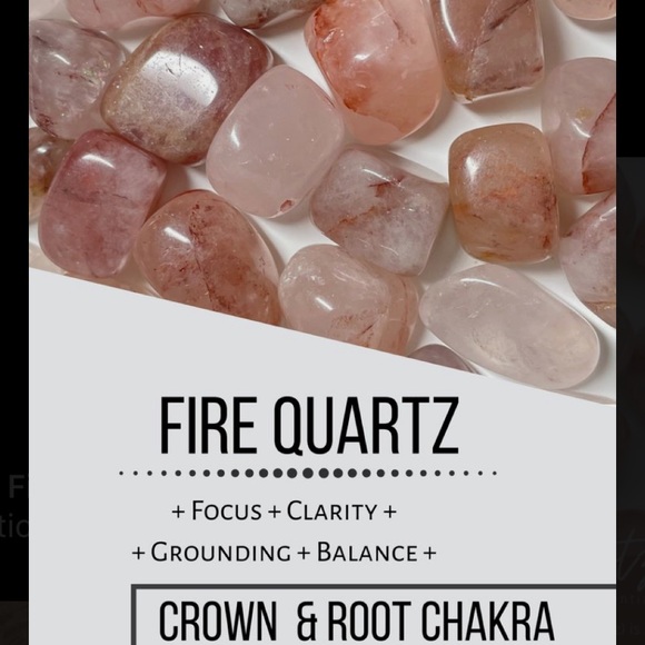 BUTTERFLY FIRE QUARTZ CARVED CRYSTAL HEALING STONE NEW - Picture 4 of 8